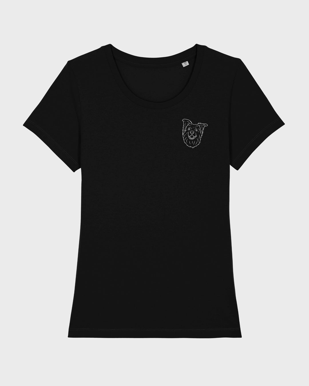 Border Collie I Frauen Bio Baumwoll Shirt