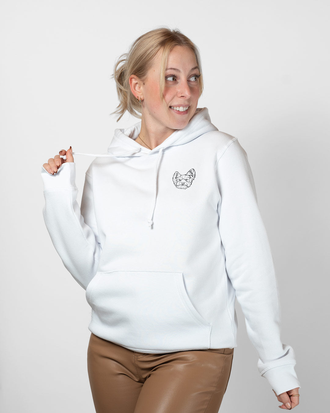 Yorkshire Terrier I Frauen Bio Baumwoll Hoodie