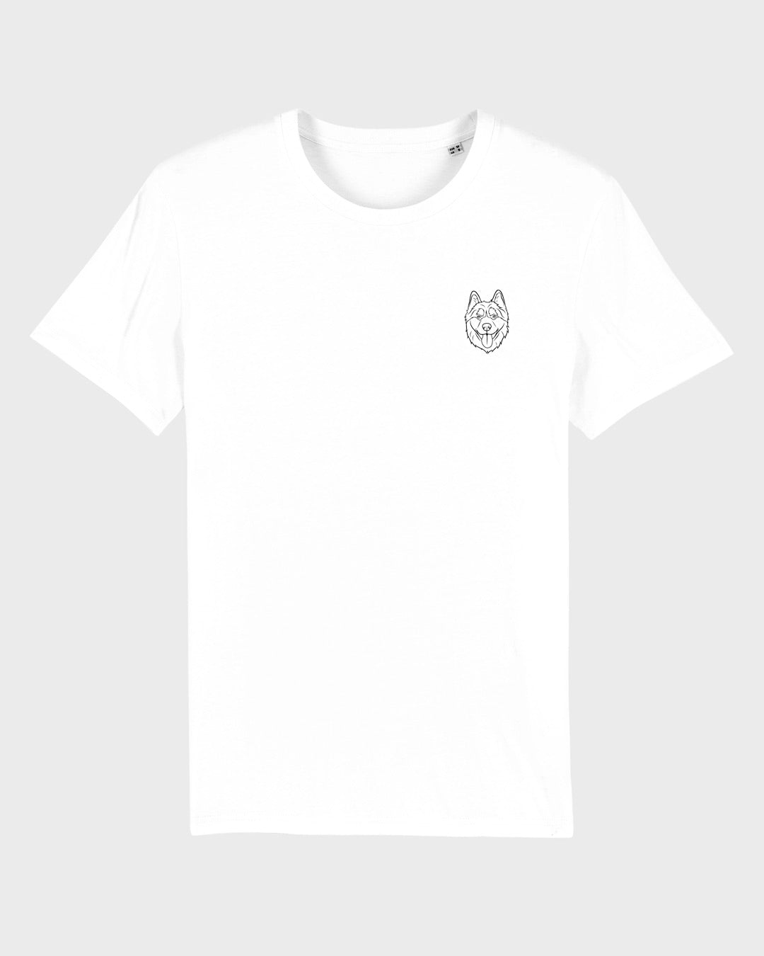 Husky I Herren/Unisex Bio Baumwoll Shirt