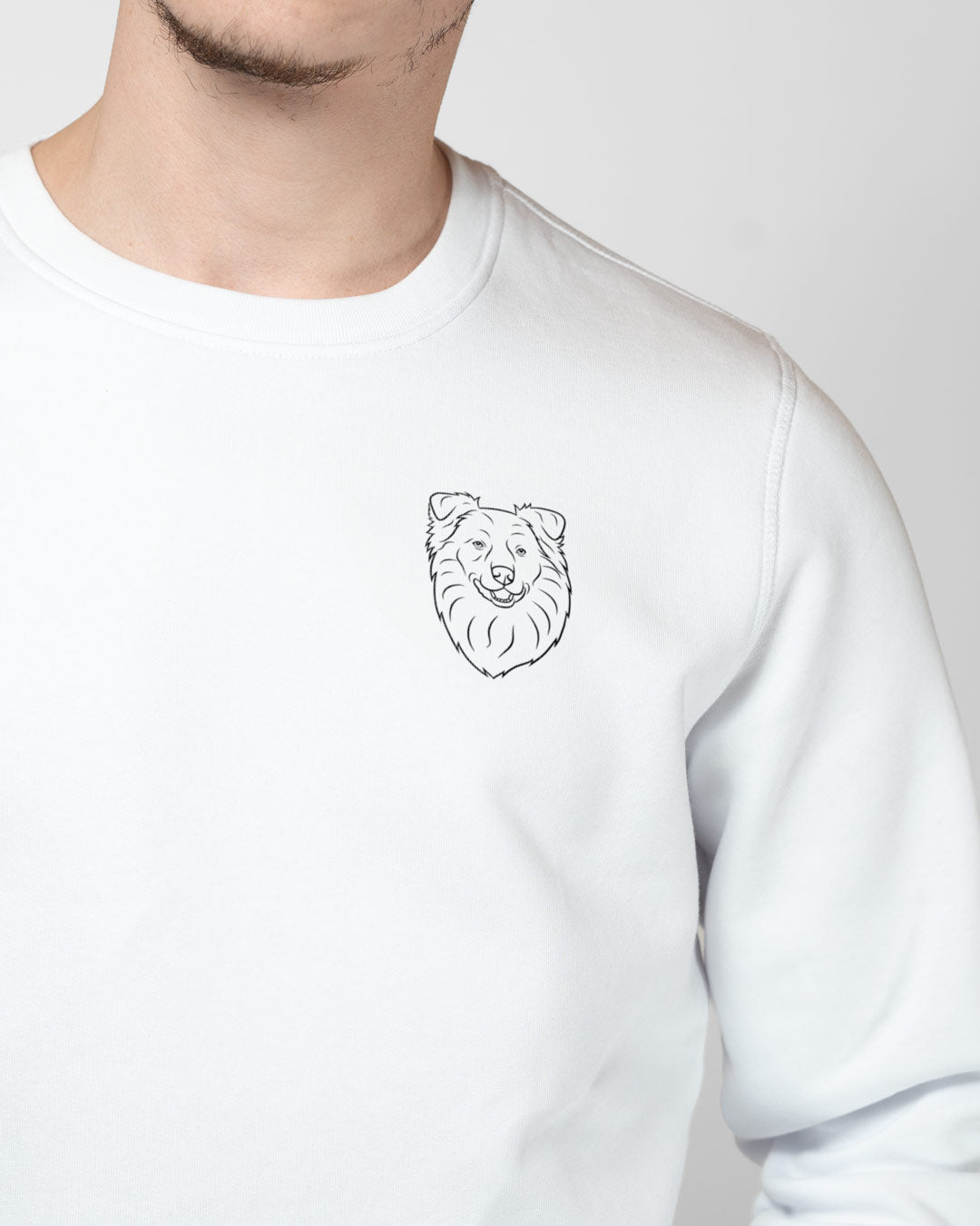 Australian Shepherd I Herren/Unisex Bio Baumwoll Sweater