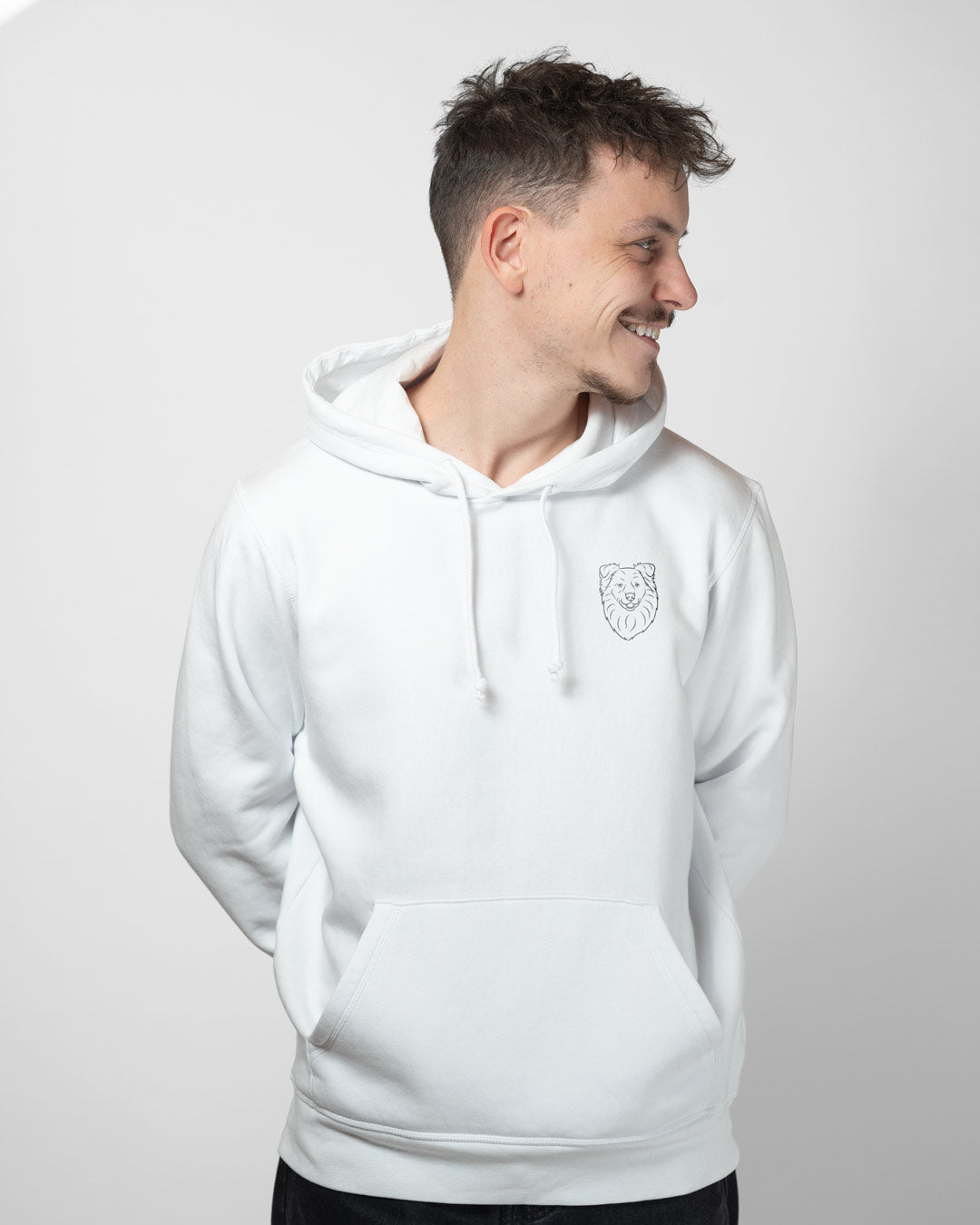 Australian Shepherd I Herren/Unisex Bio Baumwoll Hoodie