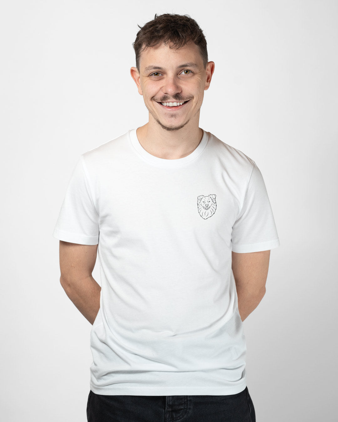 Australian Shepherd I Herren/Unisex Bio Baumwoll Shirt