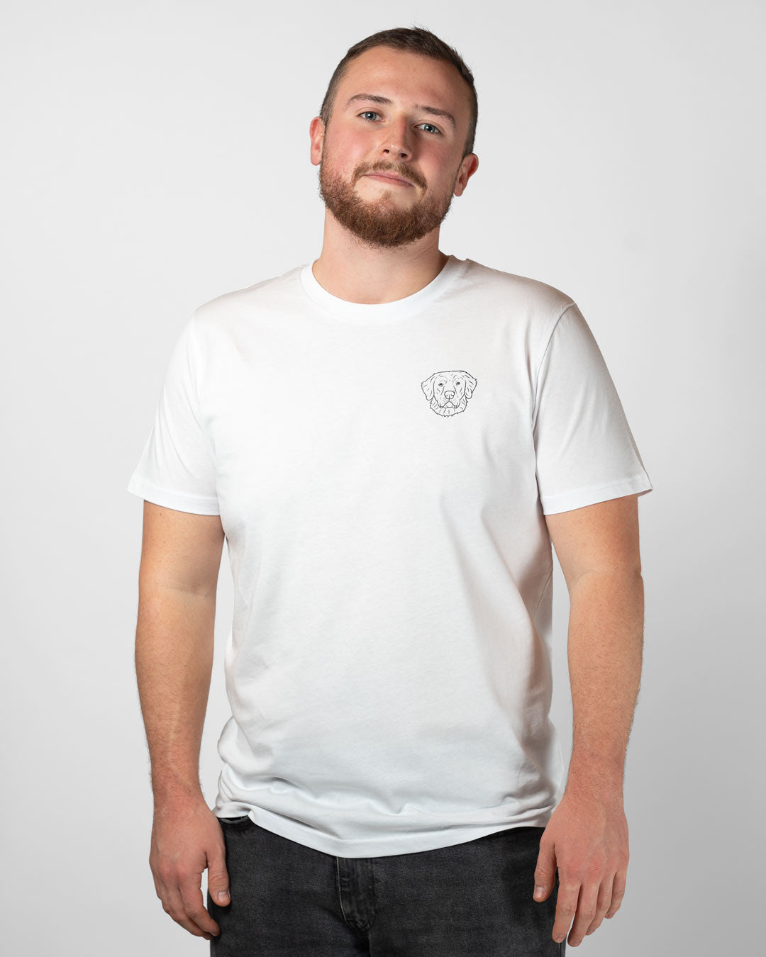 Golden Retriever I Herren/Unisex Bio Baumwoll Shirt