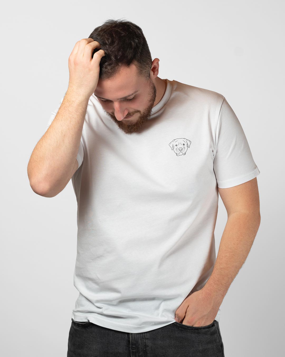 Rottweiler I Herren/Unisex Bio Baumwoll Shirt