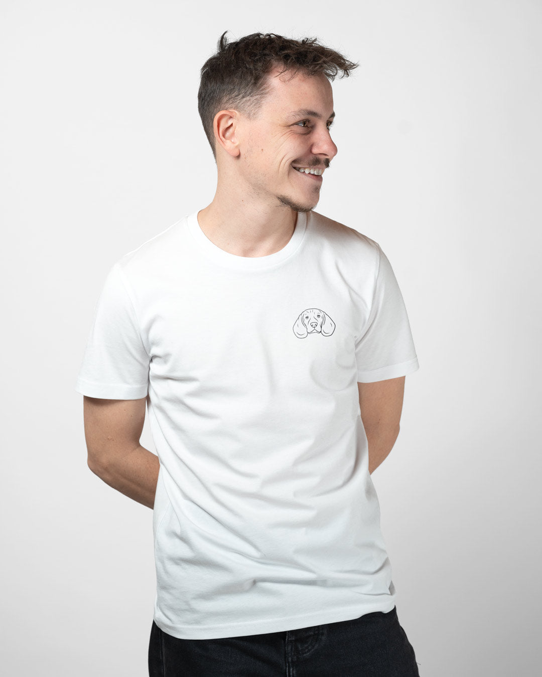 Beagle I Herren/Unisex Bio Baumwoll Shirt