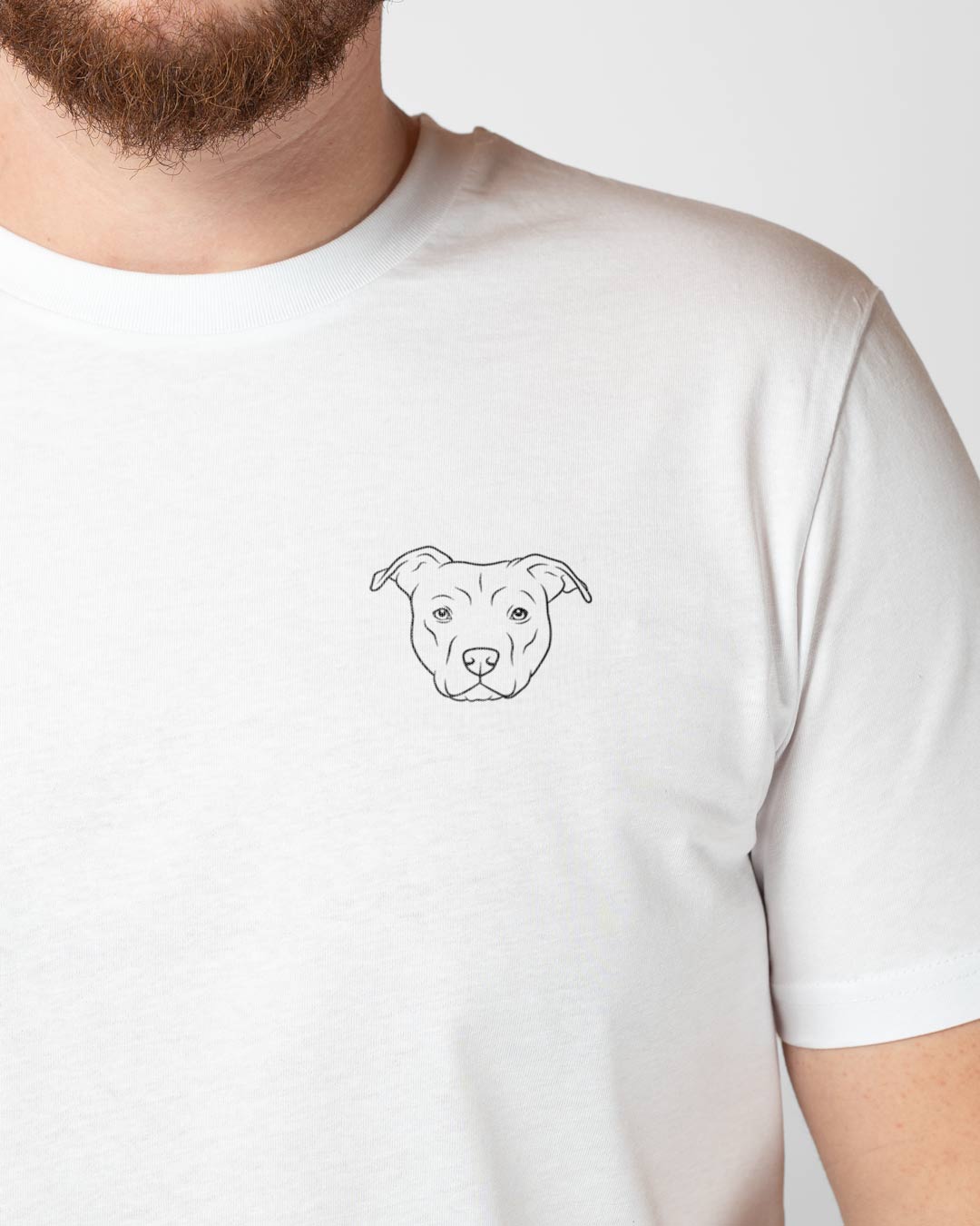 Staffordshire Terrier I Herren/Unisex Bio Baumwoll Shirt