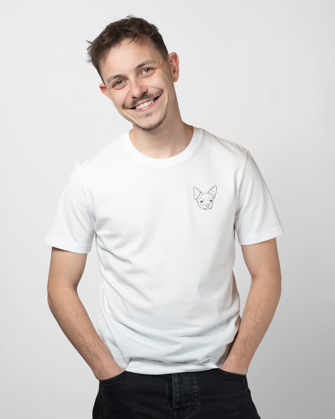 Chihuahua I Herren/Unisex Bio Baumwoll Shirt