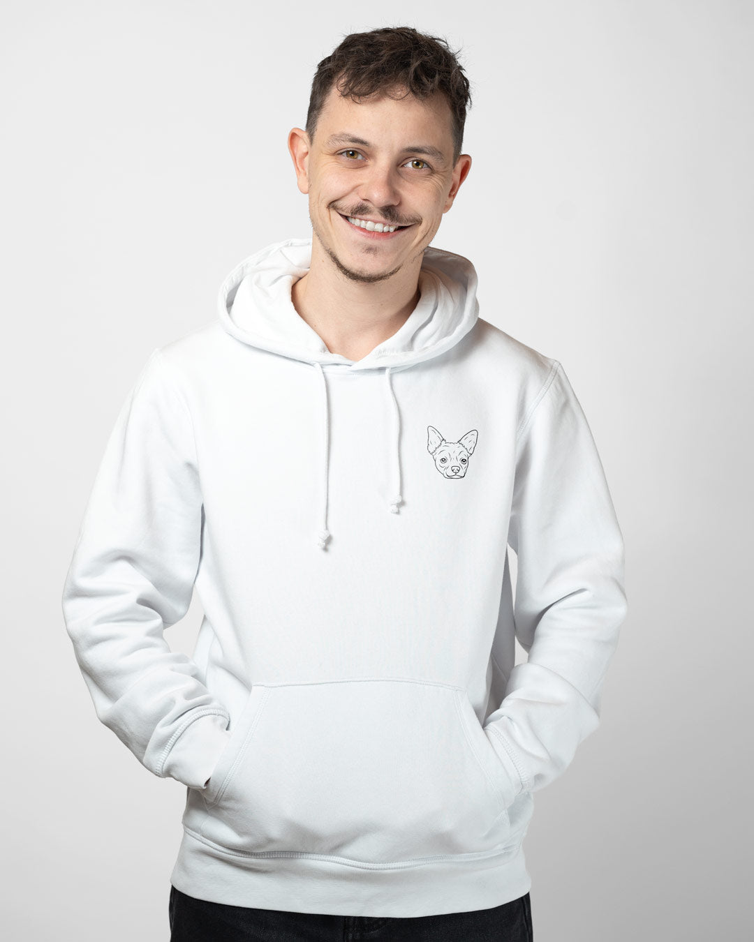 Chihuahua I Herren/Unisex Bio Baumwoll Hoodie