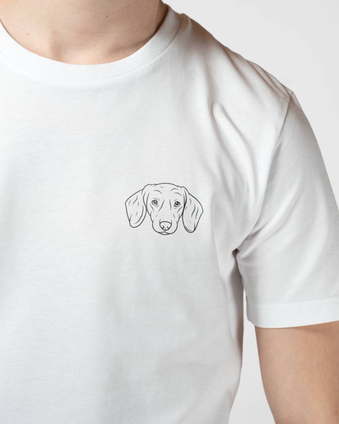 Dackel I Herren/Unisex Bio Baumwoll Shirt