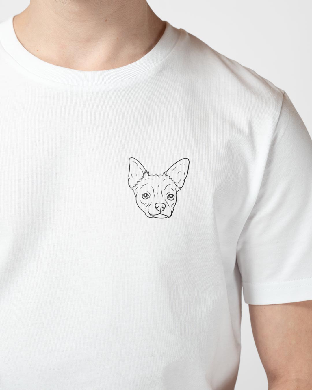 Chihuahua I Herren/Unisex Bio Baumwoll Shirt