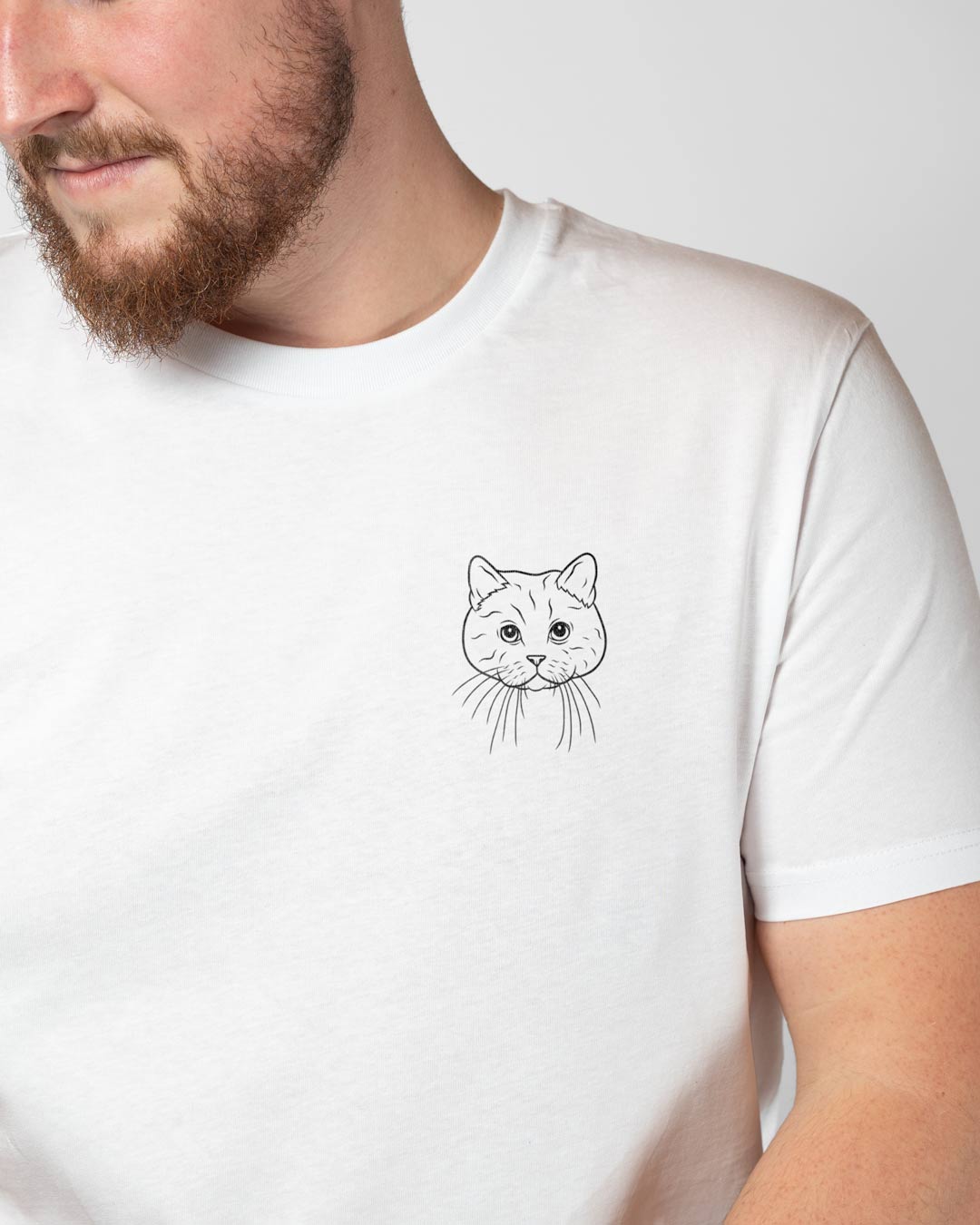 Britisch Kurzhaar I Herren/Unisex Bio Baumwoll Shirt