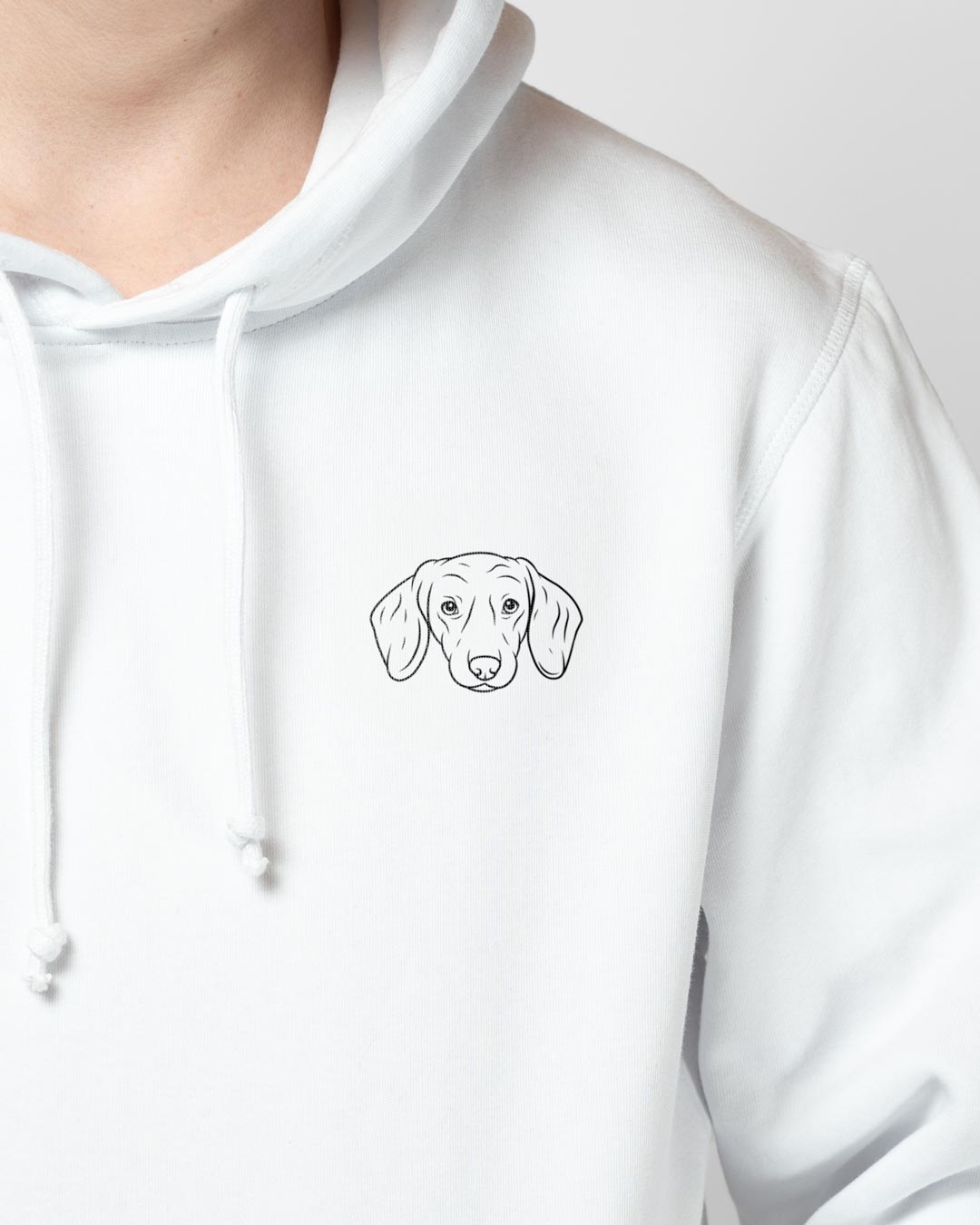 Dackel I Herren/Unisex Bio Baumwoll Hoodie
