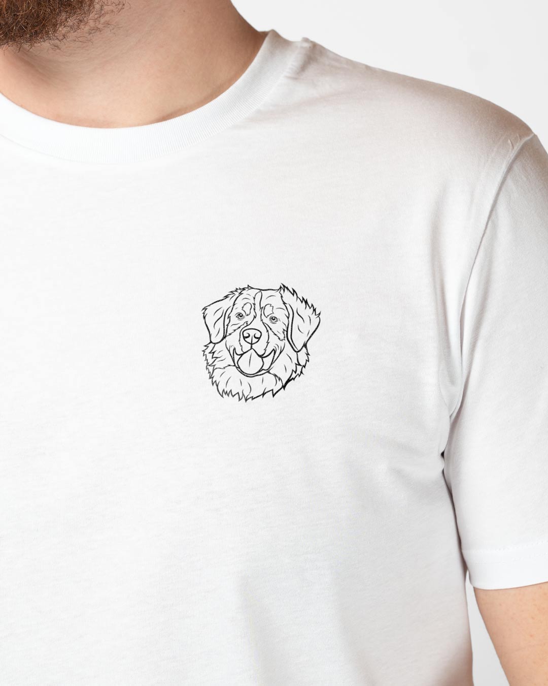 Berner Sennenhund I Herren/Unisex Bio Baumwoll Shirt