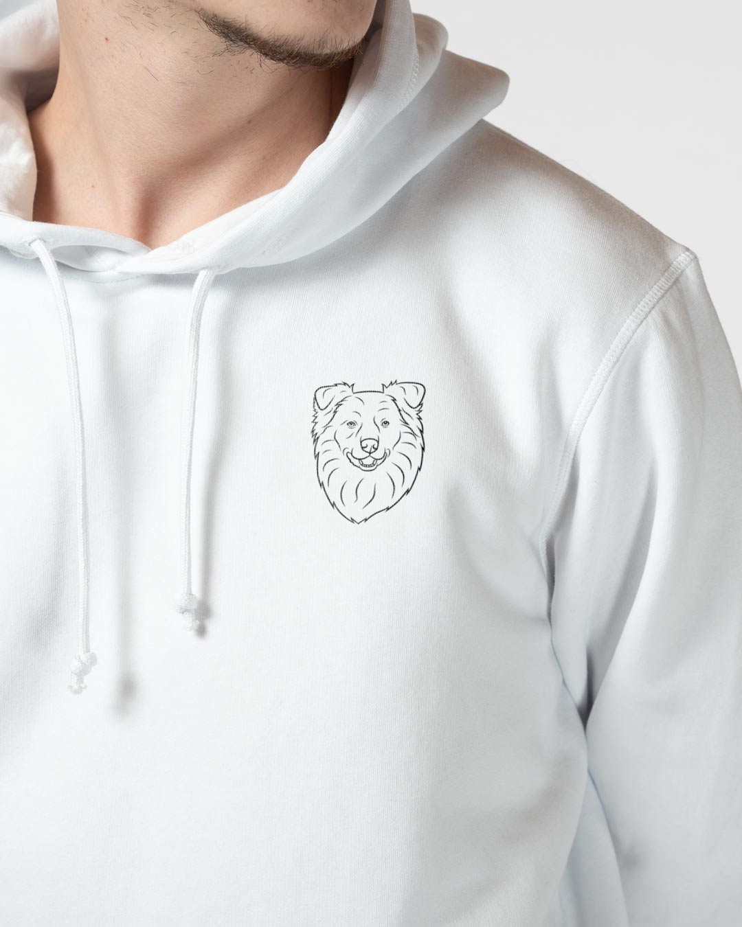 Australian Shepherd I Herren/Unisex Bio Baumwoll Hoodie