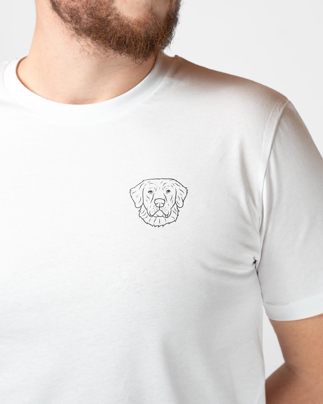 Golden Retriever I Herren/Unisex Bio Baumwoll Shirt