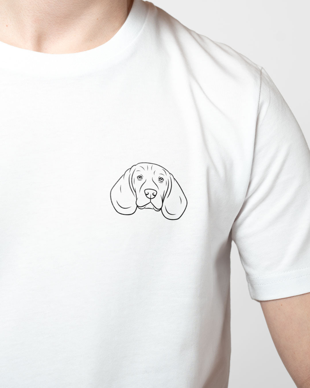 Beagle I Herren/Unisex Bio Baumwoll Shirt