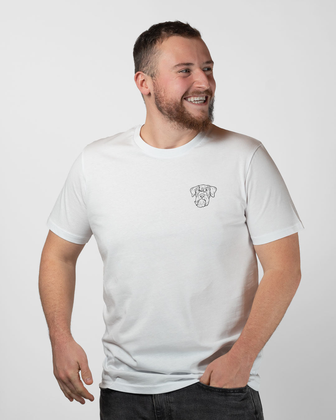 Riesenschnauzer I Herren/Unisex Bio Baumwoll Shirt