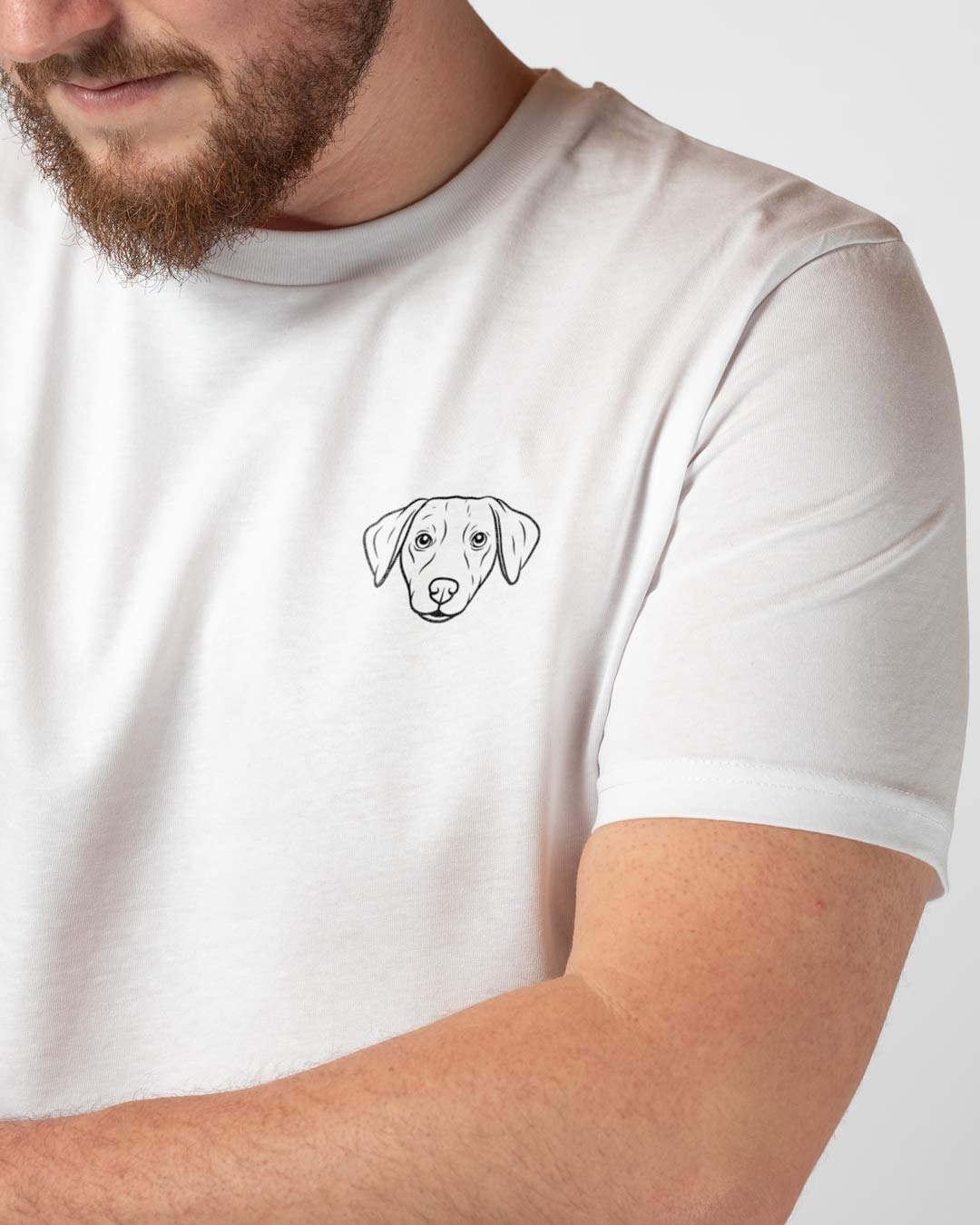 Jack Russell Terrier I Herren/Unisex Bio Baumwoll Shirt