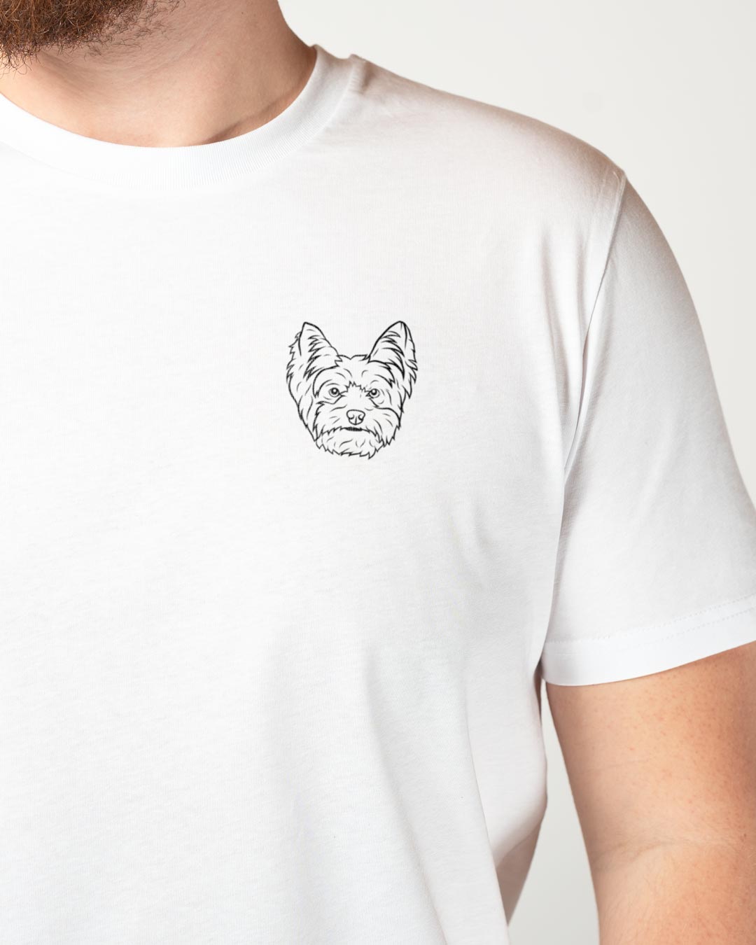 Yorkshire Terrier I Herren/Unisex Bio Baumwoll Shirt