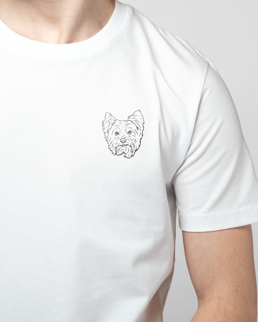 West Highland Terrier I Herren/Unisex Bio Baumwoll Shirt