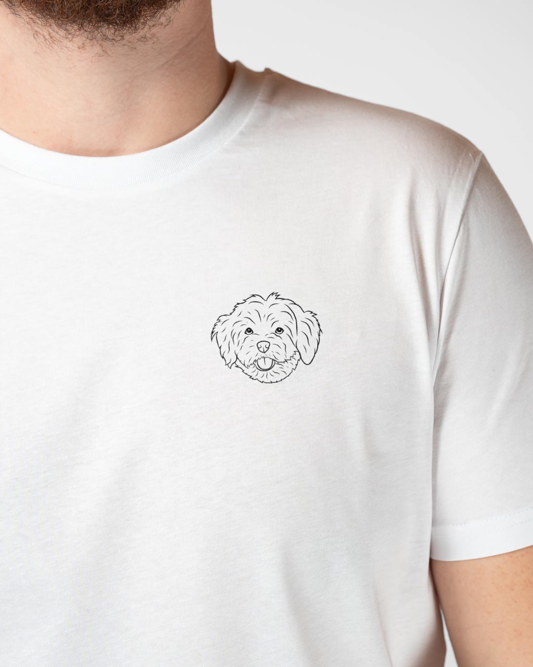 Havaneser (geschoren) I Herren/Unisex Bio Baumwoll Shirt