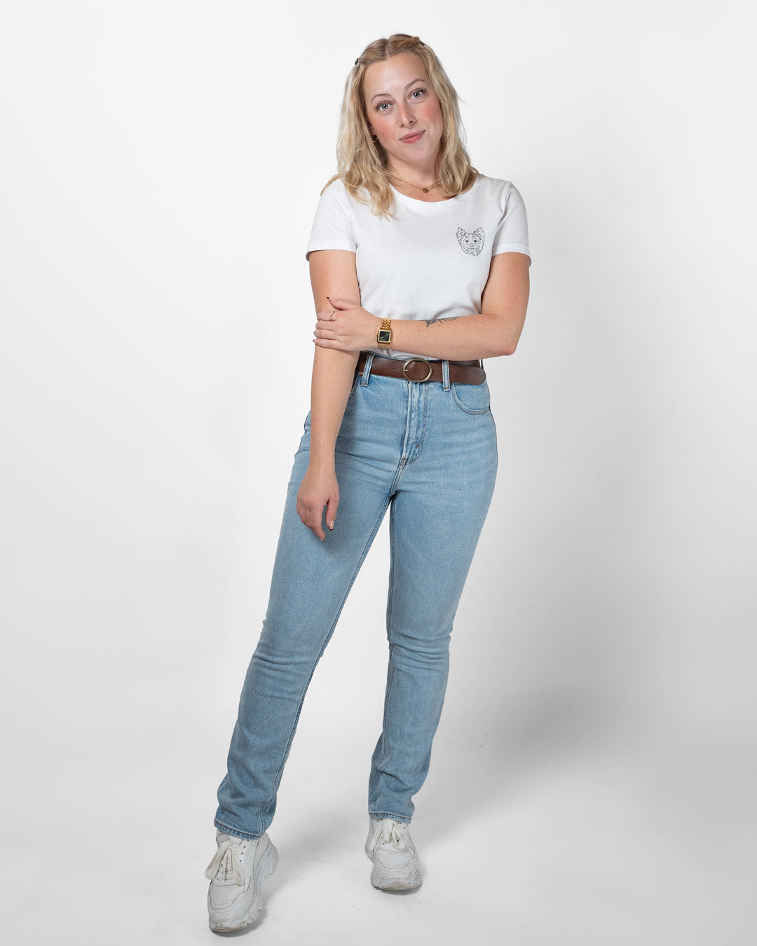 West Highland Terrier I Frauen Bio Baumwoll Shirt