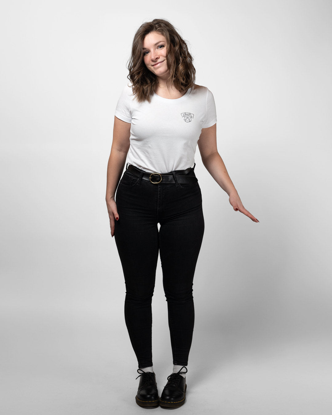 Riesenschnauzer I Frauen Bio Baumwoll Shirt