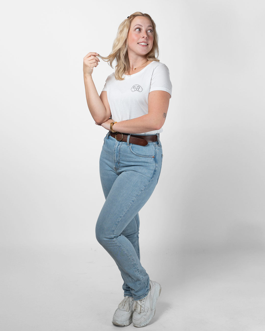 Beagle I Frauen Bio Baumwoll Shirt