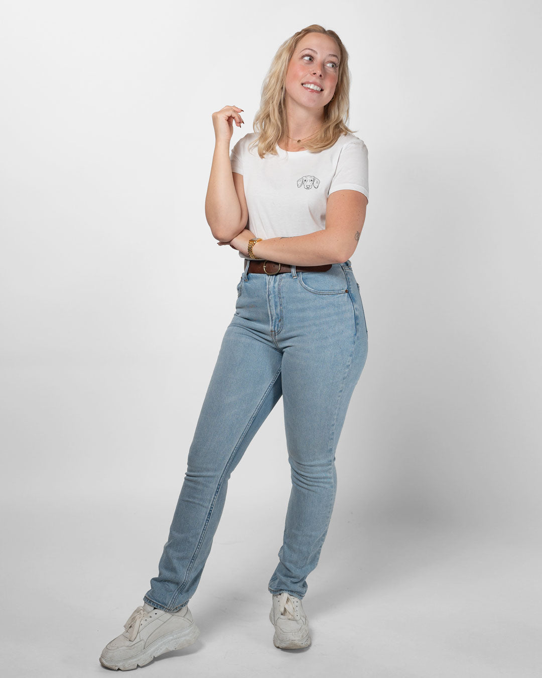 Dackel I Frauen Bio Baumwoll Shirt