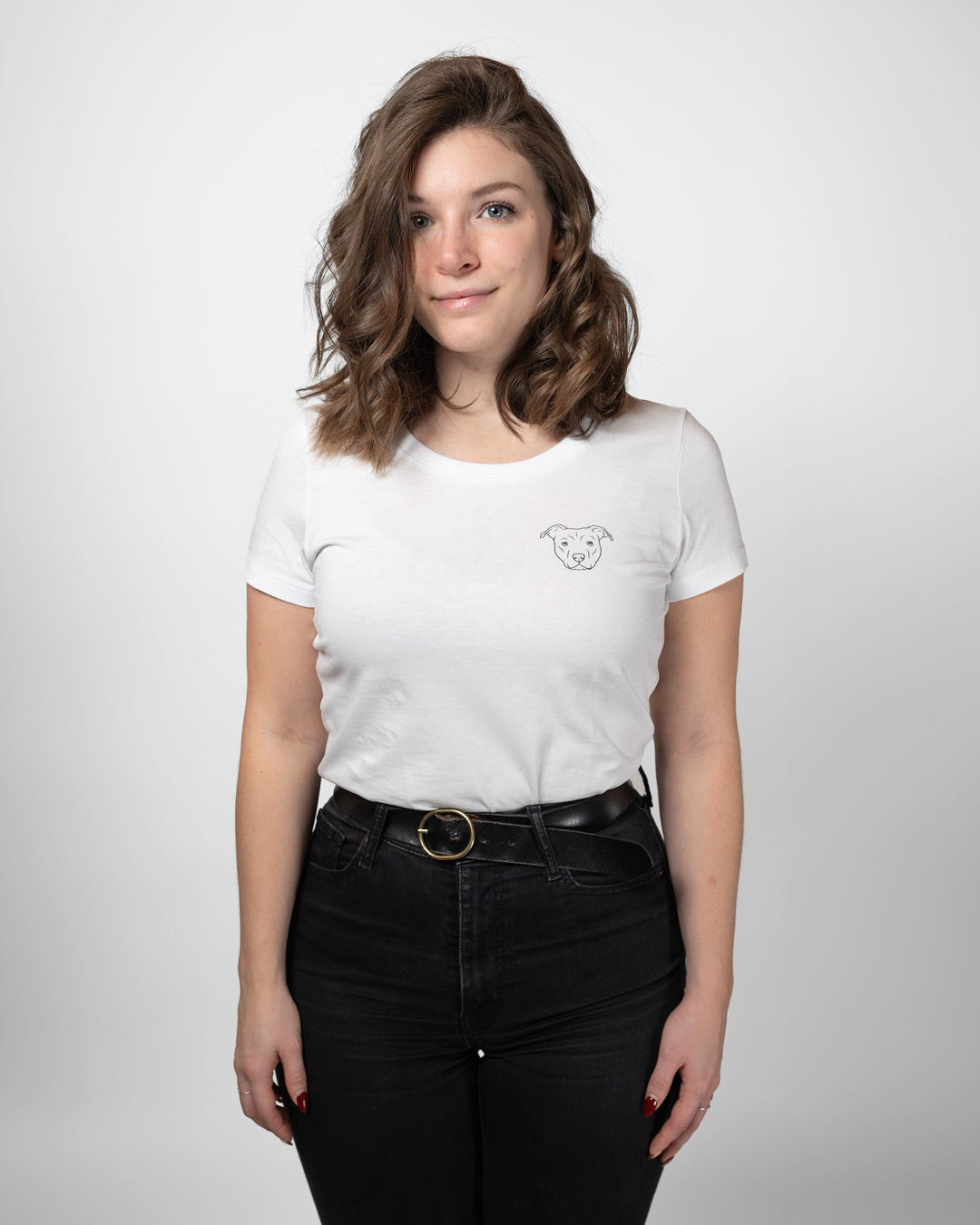 Staffordshire Terrier I Frauen Bio Baumwoll Shirt