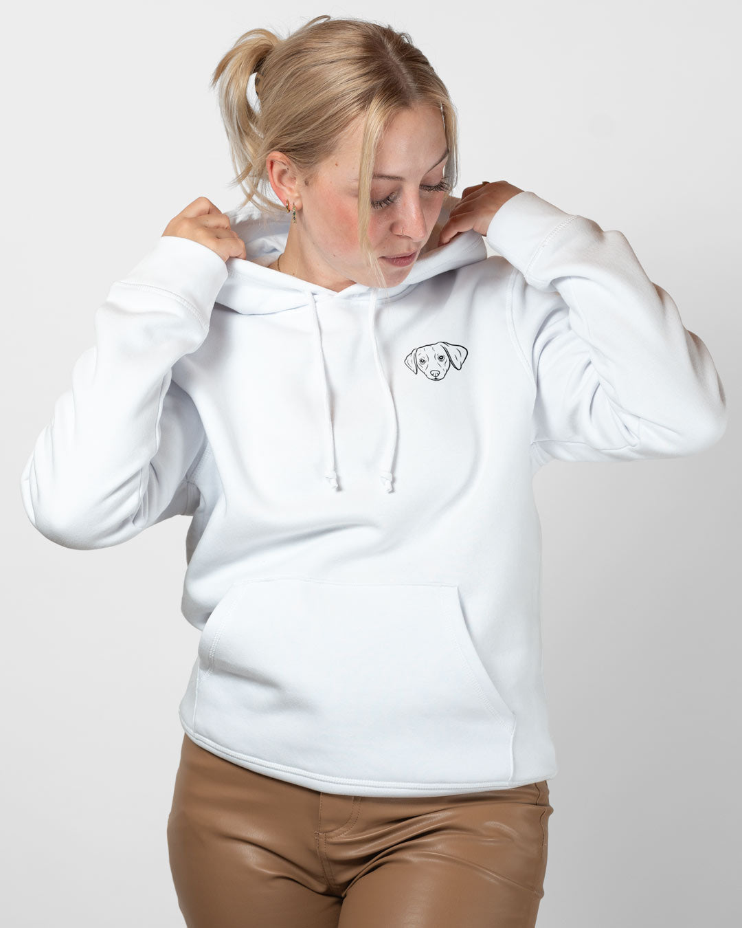 Jack Russell Terrier I Frauen Bio Baumwoll Hoodie