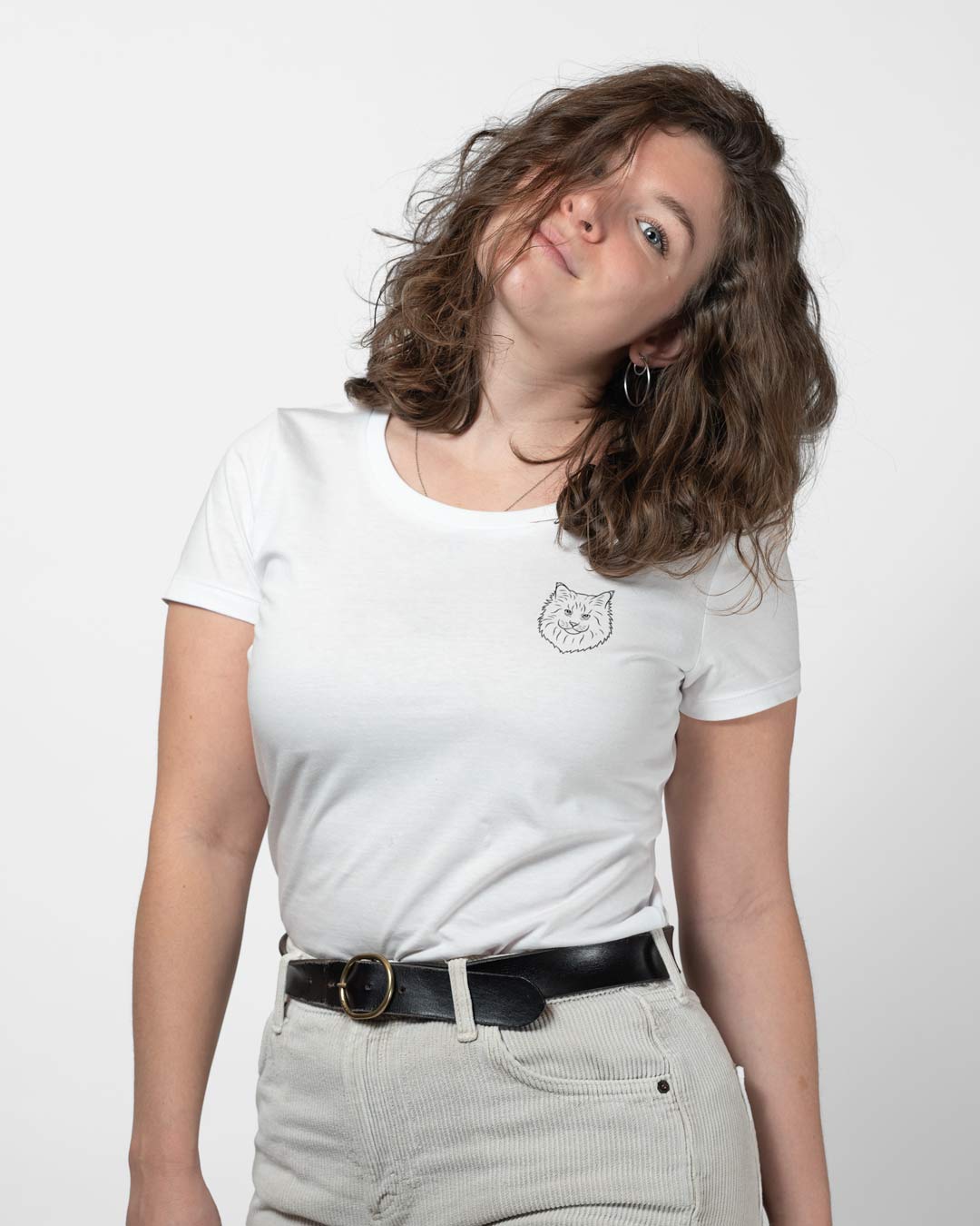 Maine-Coon I Frauen Bio Baumwoll Shirt