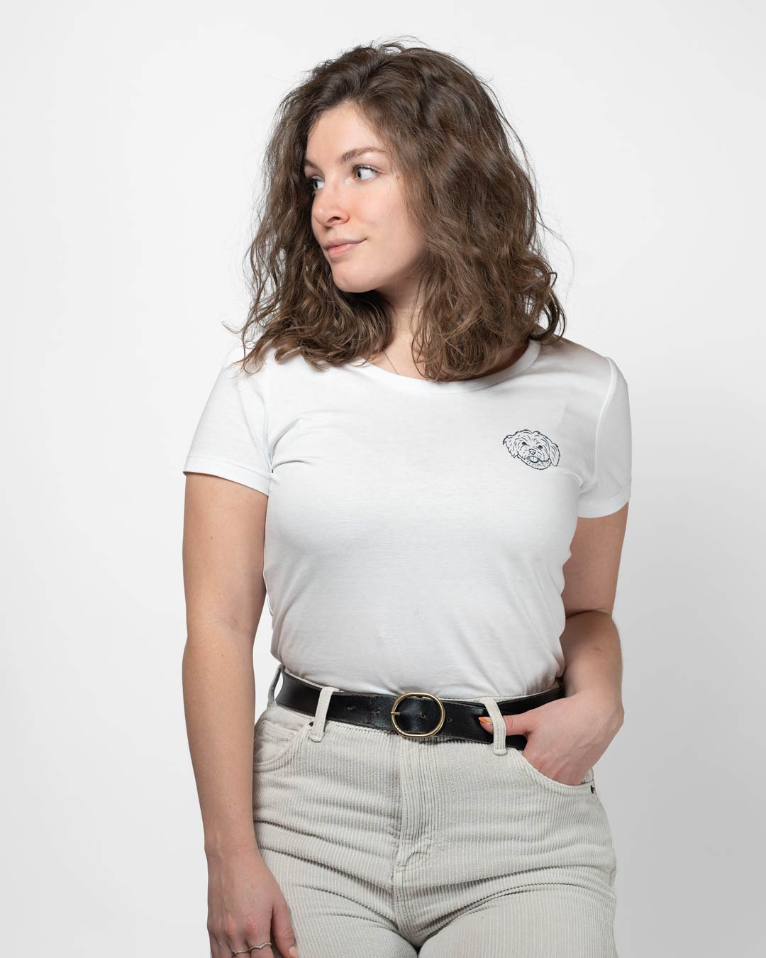 Havaneser (geschoren) I Frauen Bio Baumwoll Shirt