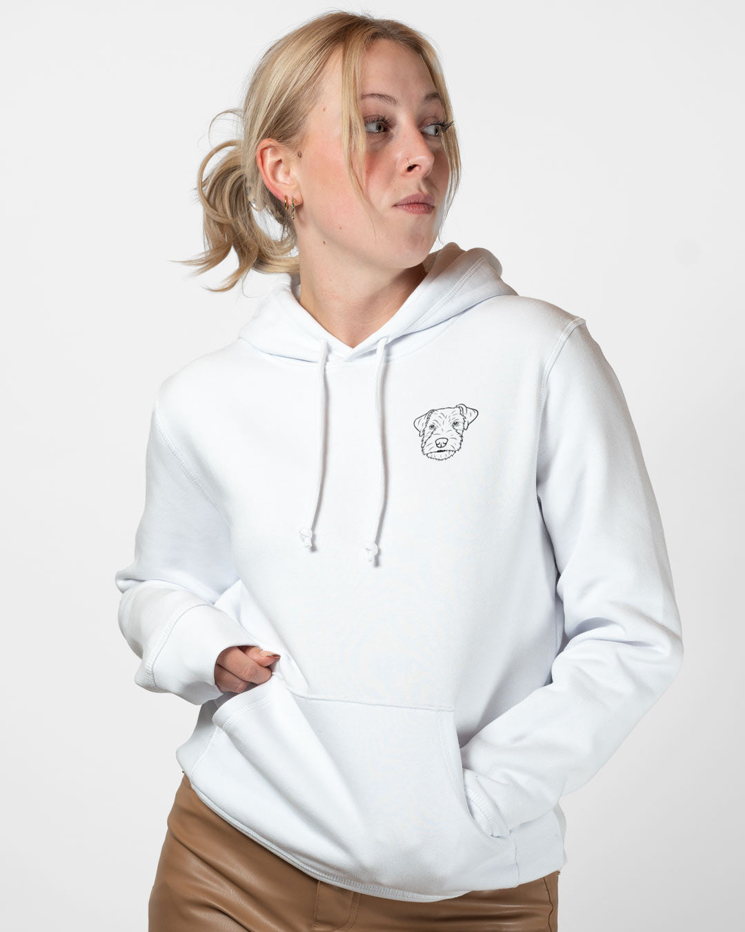 Parson Russell Terrier I Frauen Bio Baumwoll Hoodie