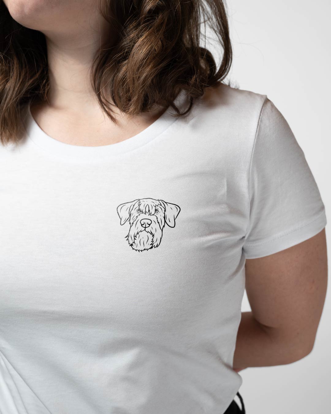 Riesenschnauzer I Frauen Bio Baumwoll Shirt