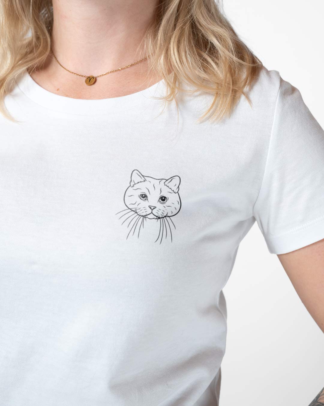 Britisch Kurzhaar I Frauen Bio Baumwoll Shirt