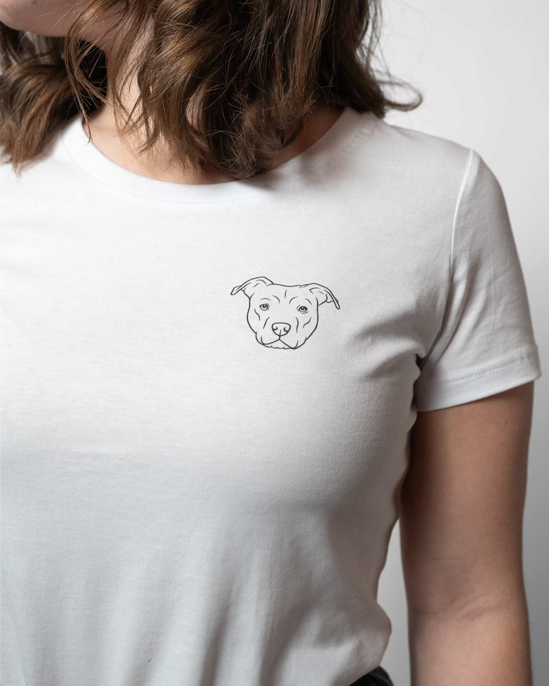 Staffordshire Terrier I Frauen Bio Baumwoll Shirt