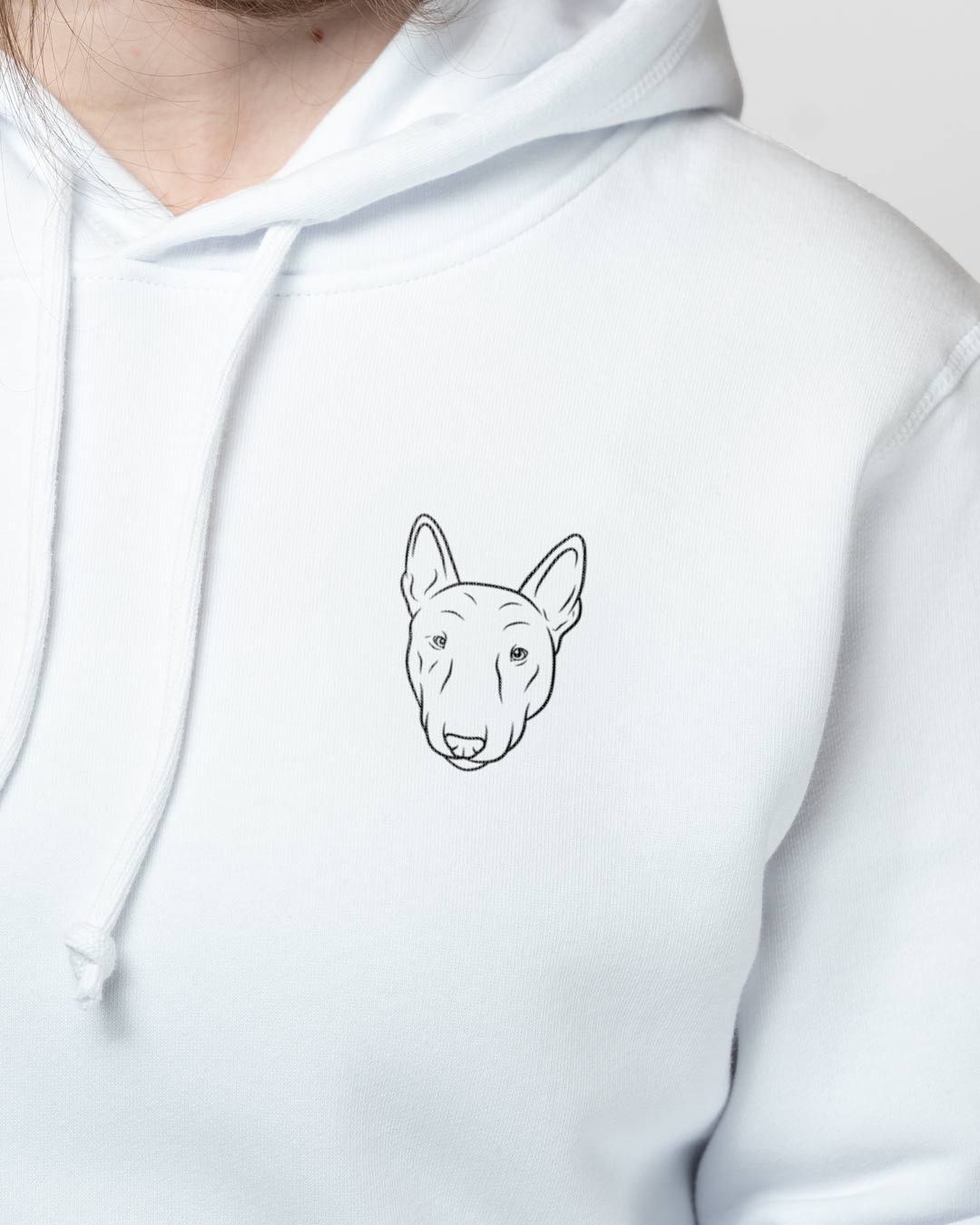 Bullterrier I Frauen Bio Baumwoll Hoodie