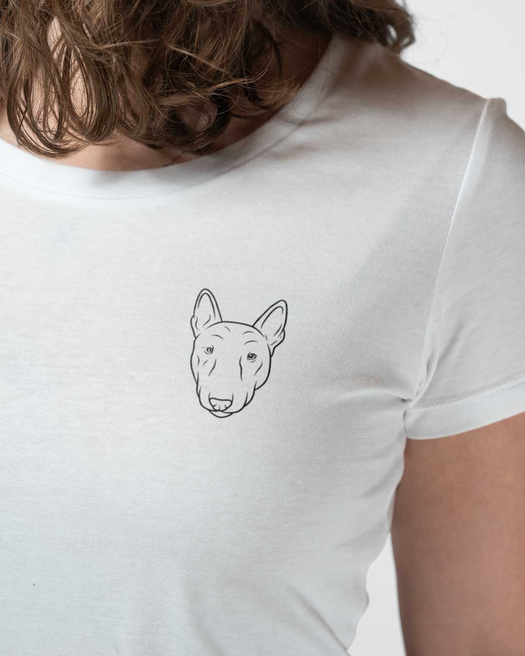 Bullterrier I Frauen Bio Baumwoll Shirt