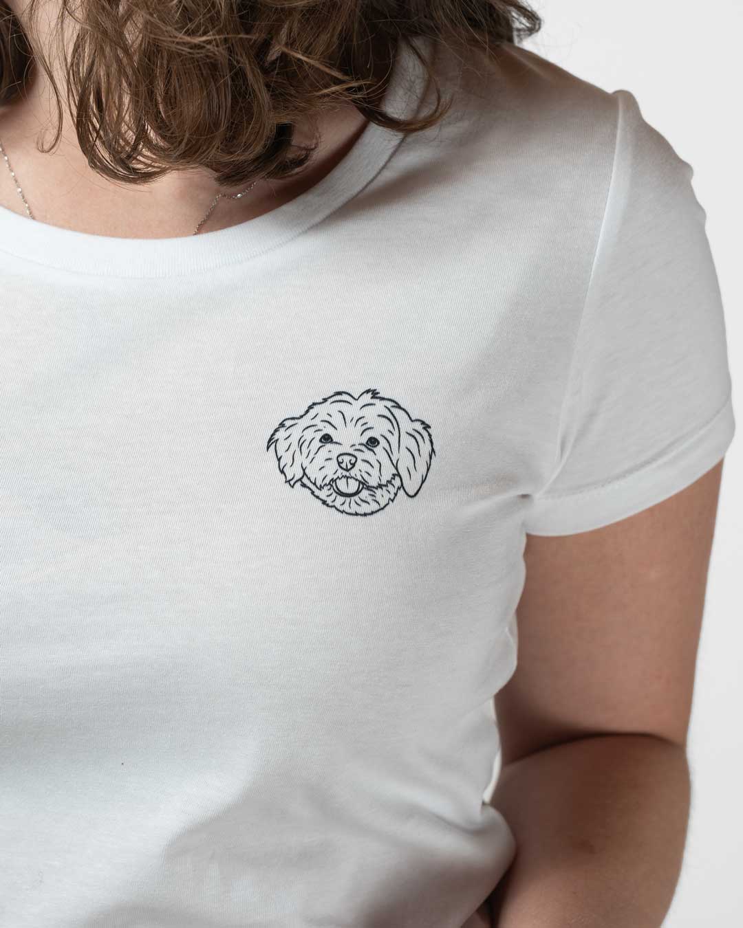 Havaneser (geschoren) I Frauen Bio Baumwoll Shirt