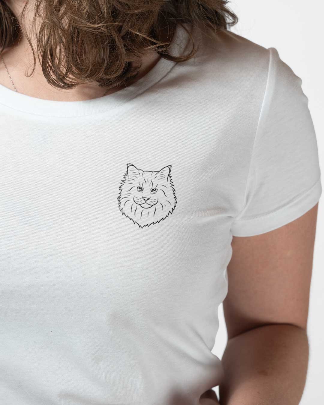 Maine-Coon I Frauen Bio Baumwoll Shirt