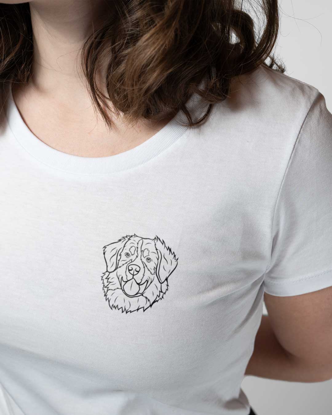 Berner Sennenhund I Frauen Bio Baumwoll Shirt