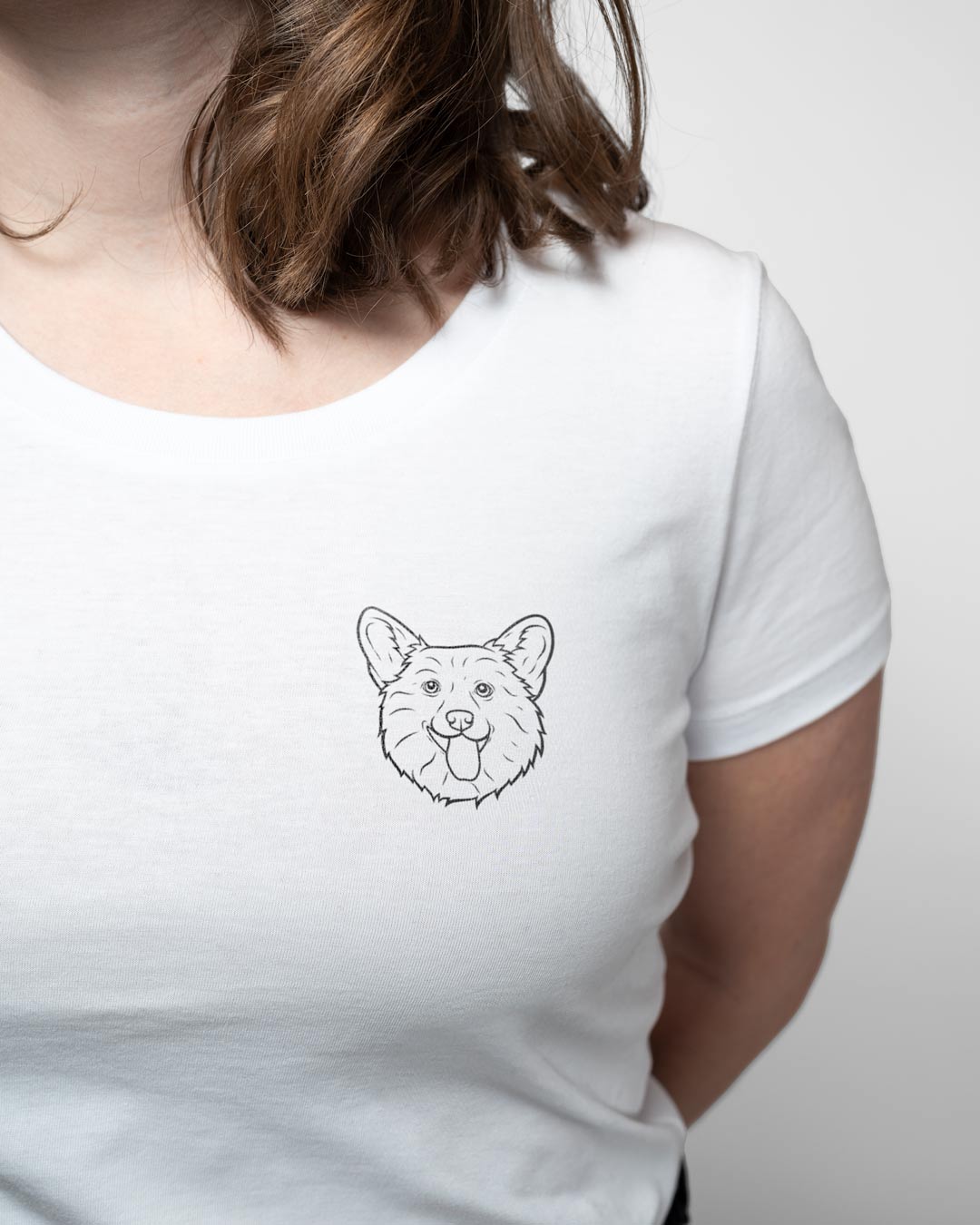 Welsh Corgi I Frauen Bio Baumwoll Shirt