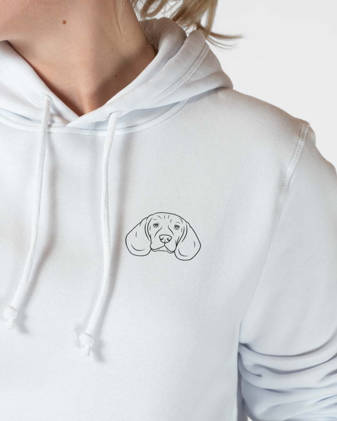 Beagle I Frauen Bio Baumwoll Hoodie