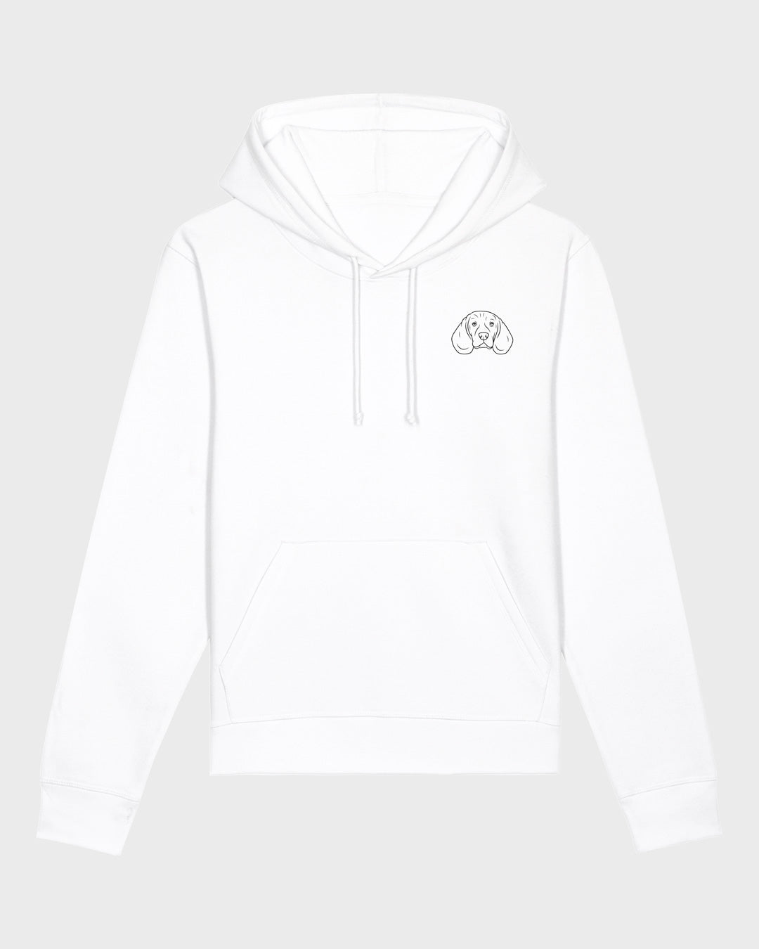 Beagle I Frauen Bio Baumwoll Hoodie