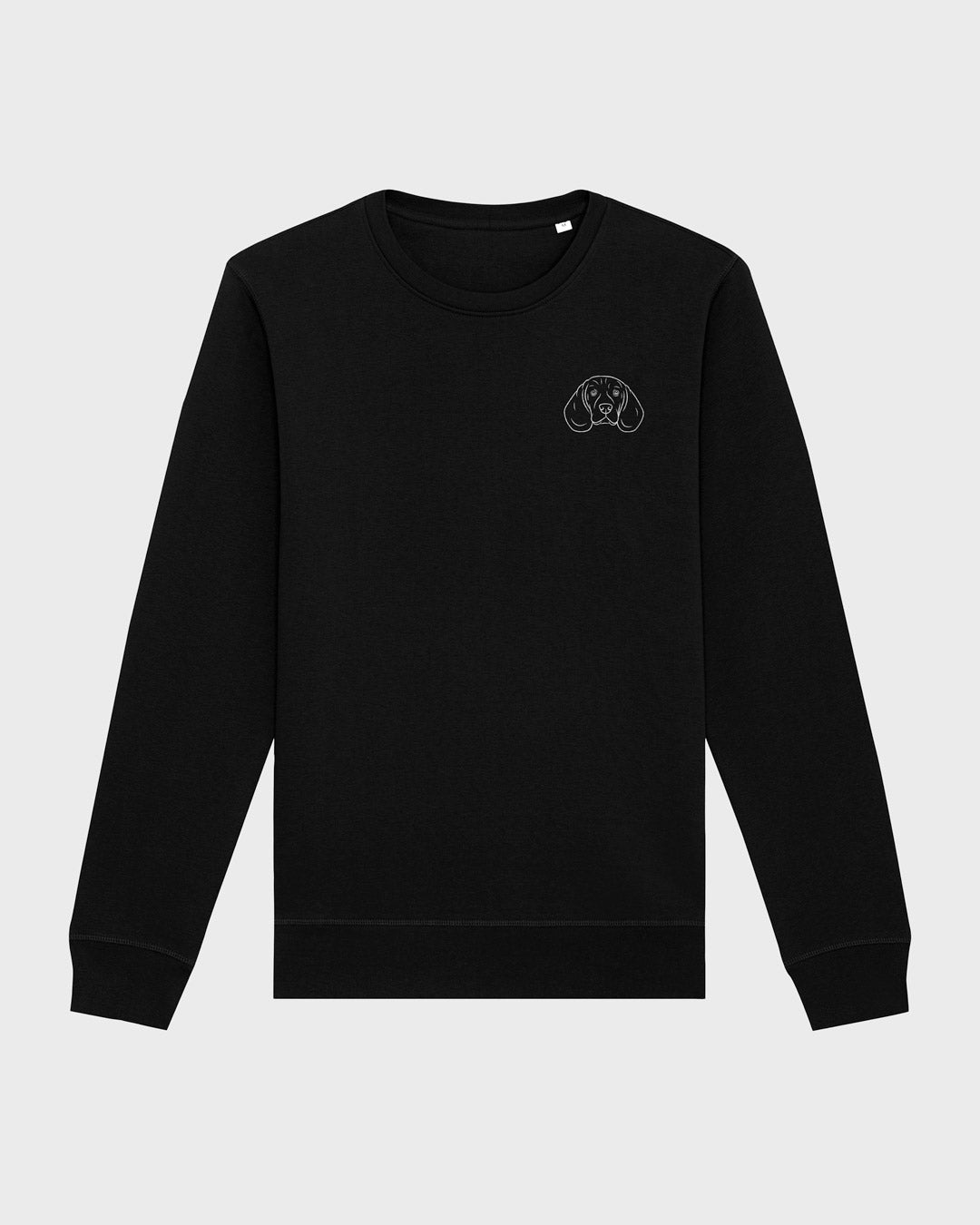 Beagle I Herren/Unisex Bio Baumwoll Pullover