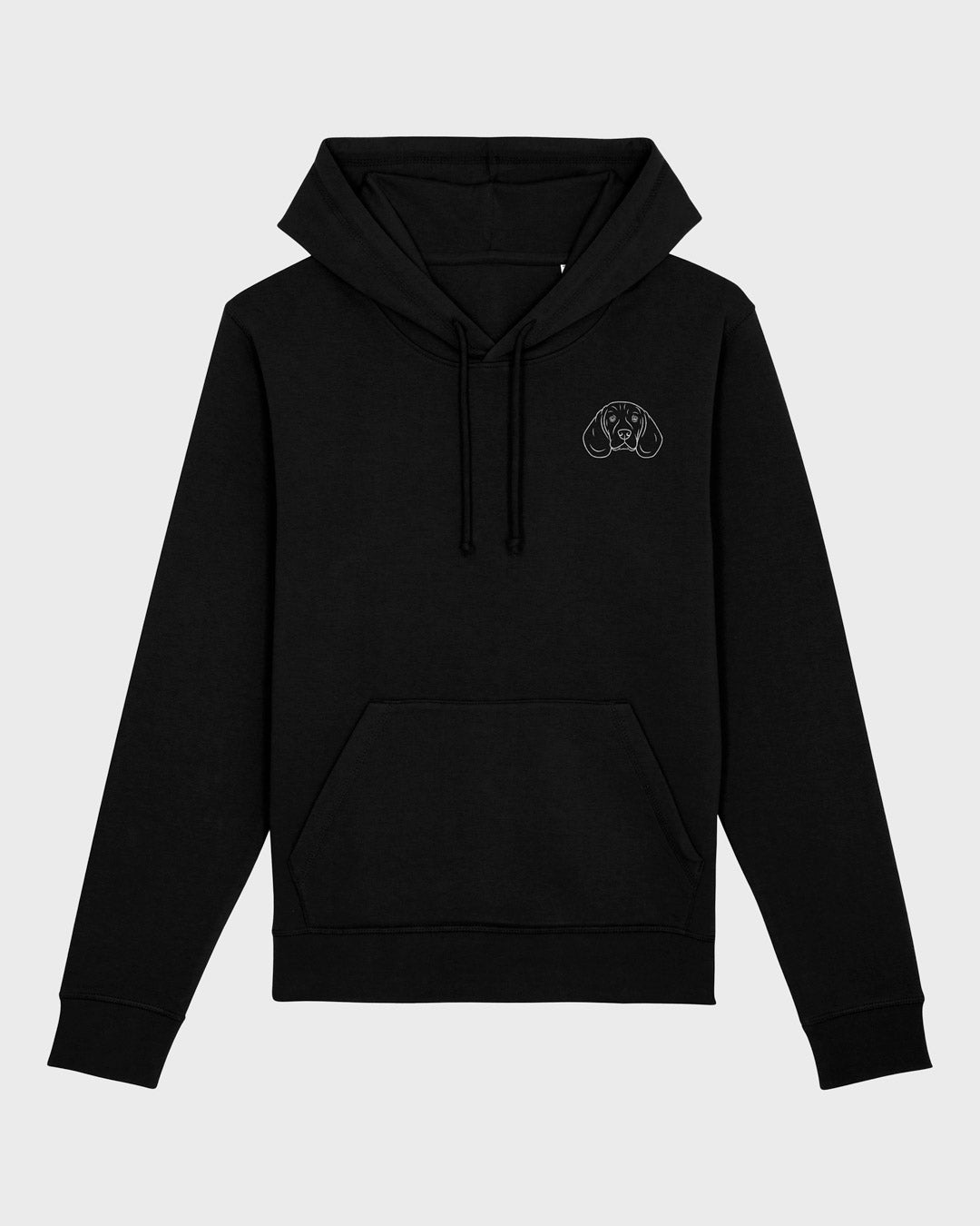 Beagle I Frauen Bio Baumwoll Hoodie