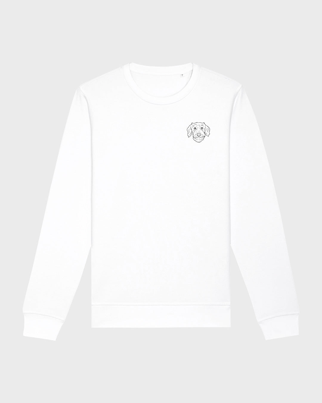 Rauhaar Dackel I Frauen Bio Baumwoll Sweater