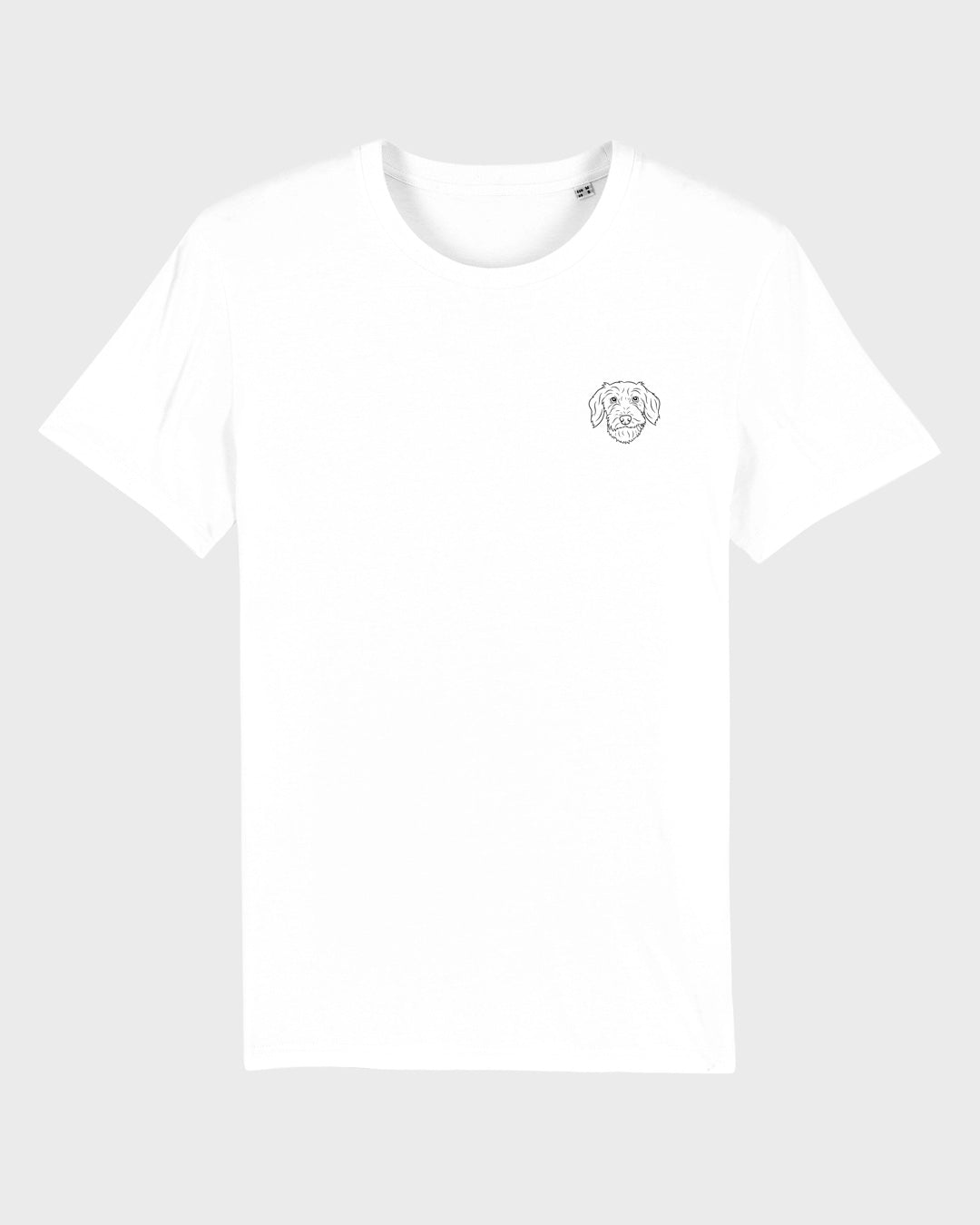 Rauhaar Dackel I Herren/Unisex Bio Baumwoll Shirt