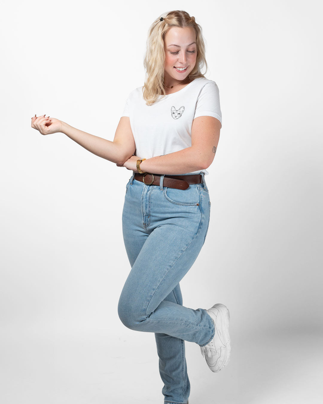 Nacktkatzen I Frauen Bio Baumwoll Shirt